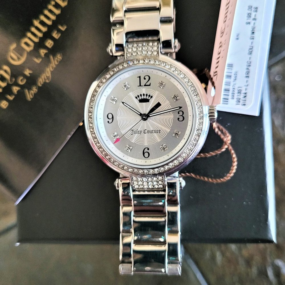 Juicy Couture Women's Sienna Silver Watch